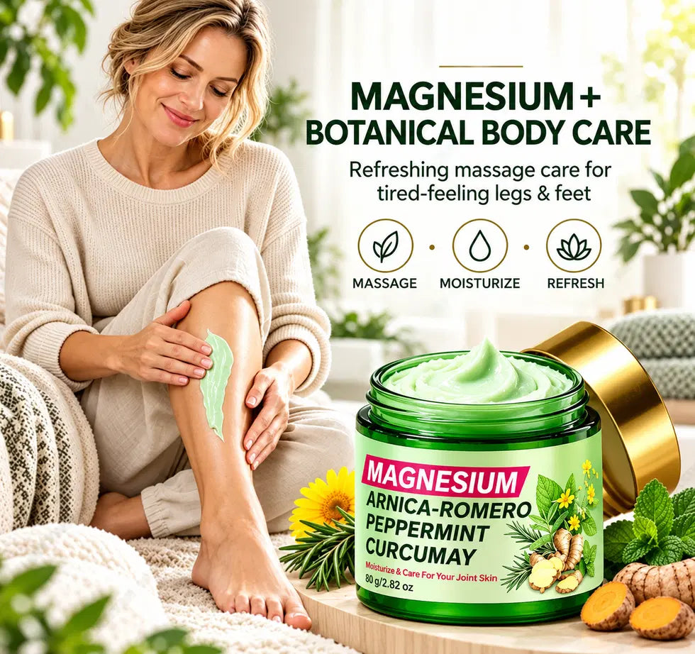Magnesium Massage Cream to Care for Your Joints Skin and Muscles (Pack of 2)